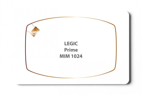 Transponderkarte Legic prime MIM 1024 Karte - blanko
