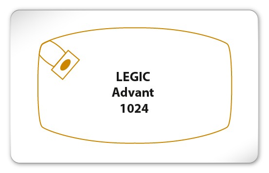 Legic Advant 1024 Karte