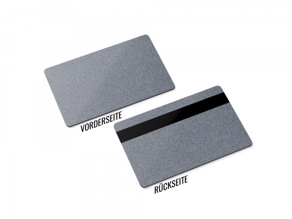 Magnetkarten LoCo silber
