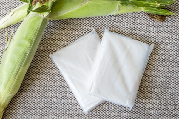 Bio Regenponcho aus Maisstärke