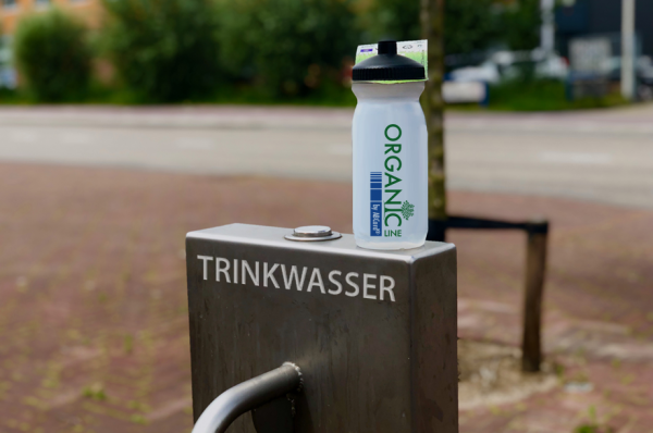 Bio Trinkflasche aus Zuckerrohr