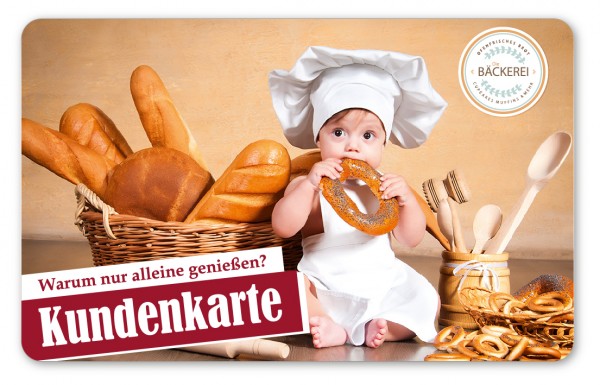 Plastikkarten 4/4-farbig bedruckt