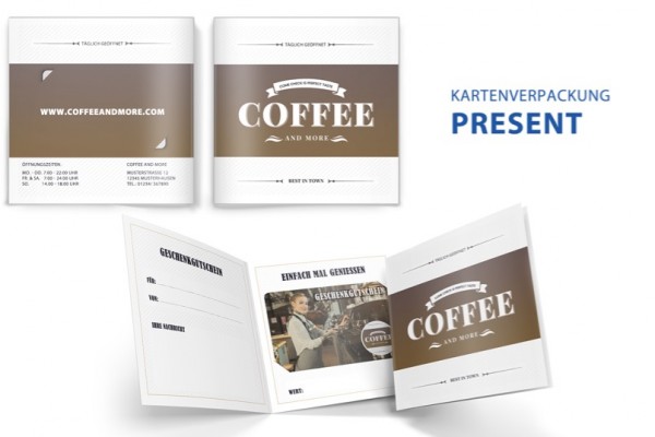 Kartenverpackung - Present