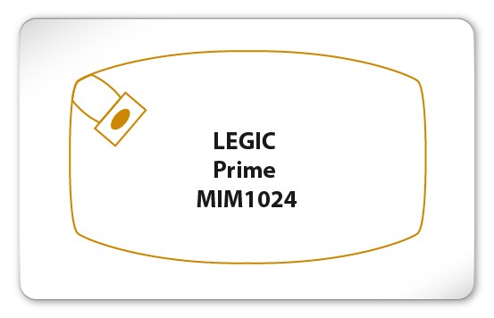 Legic MIM 1024 Karte