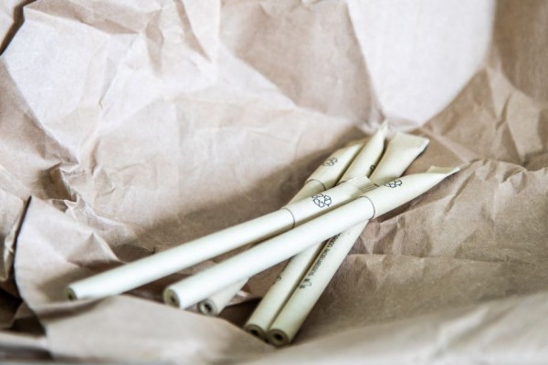 Bio Schreibstifte aus Altpapier