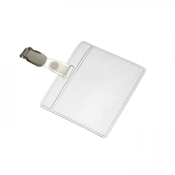 Ausweishülle horizontal mit Clip