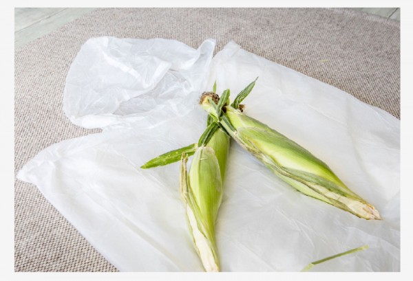 Bio Regenponcho aus Maisstärke