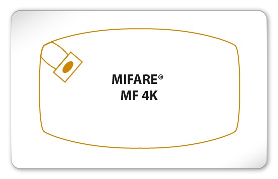 MIFARE® Classic 4K Karte