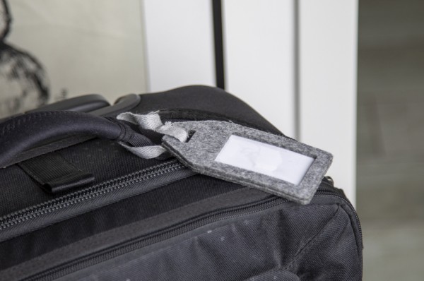 Bio Kofferanhänger aus recyceltem PET