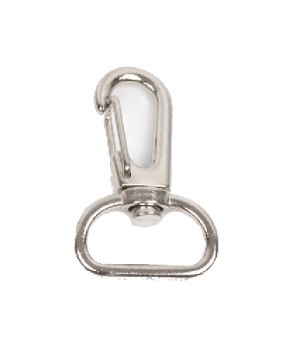 Karabinerhaken für Rundlöcher