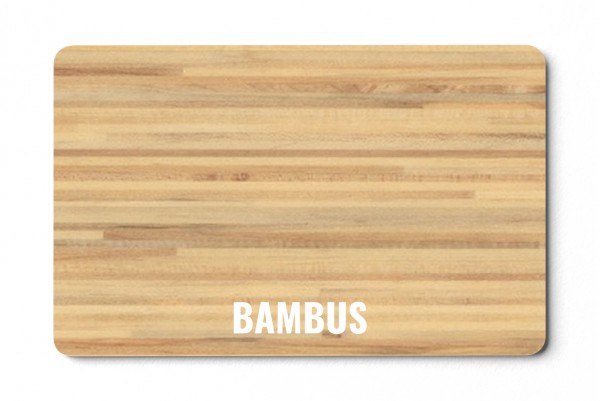 Holzkarten mit RFID Technologie