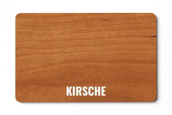 Holzkarten mit RFID Technologie