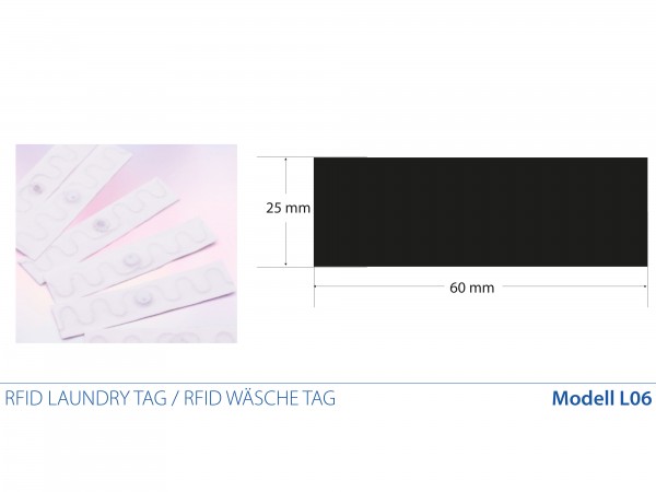 RFID Laundry Tags / RFID Wäsche Tags mit Monza4