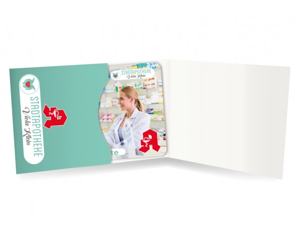 Karten Verpackung - Folder