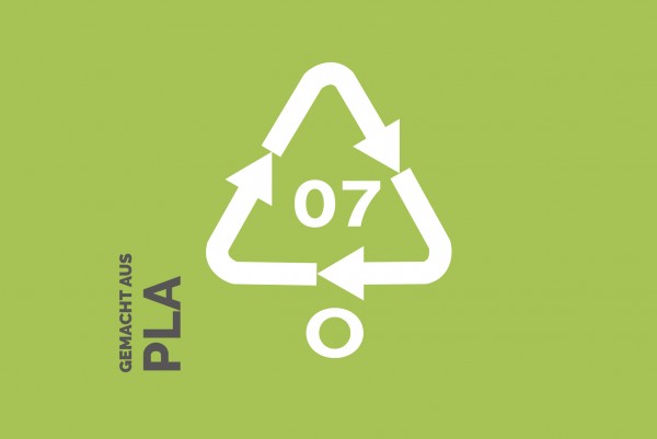 Bio Regenponcho aus Maisstärke