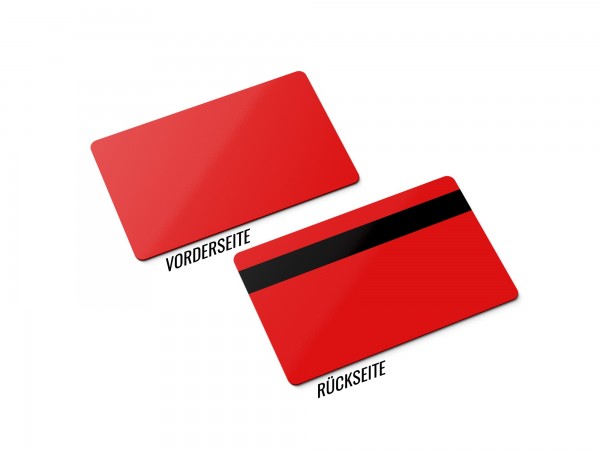 Magnetkarten LoCo rot