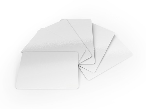 Plastikkarten weiß - 0,76 mm